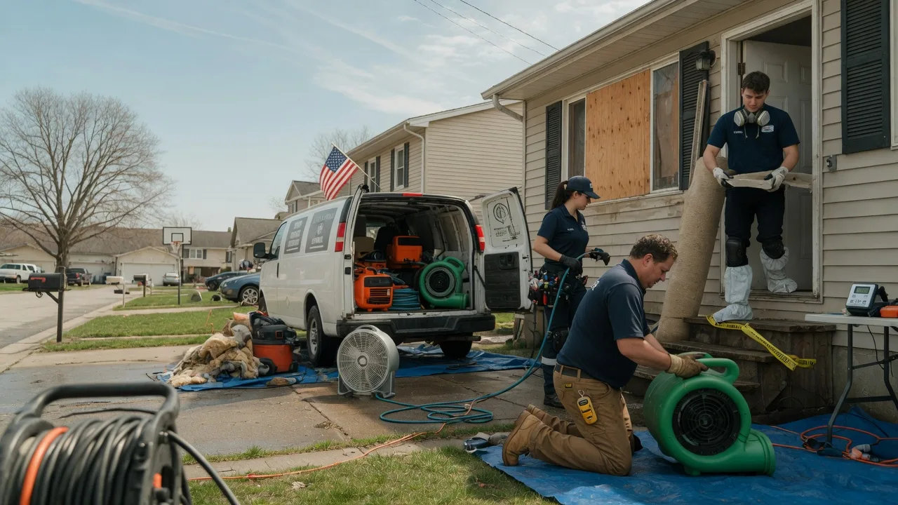 Water Damage Restoration in Twining, MI near me